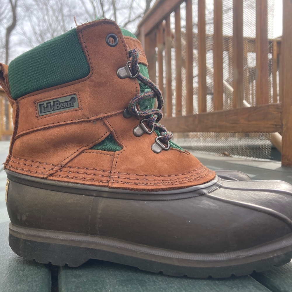 vintage LL Bean Duck Boots